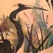 tattoo galleries/ - Abstract Crane Tattoo - 64959